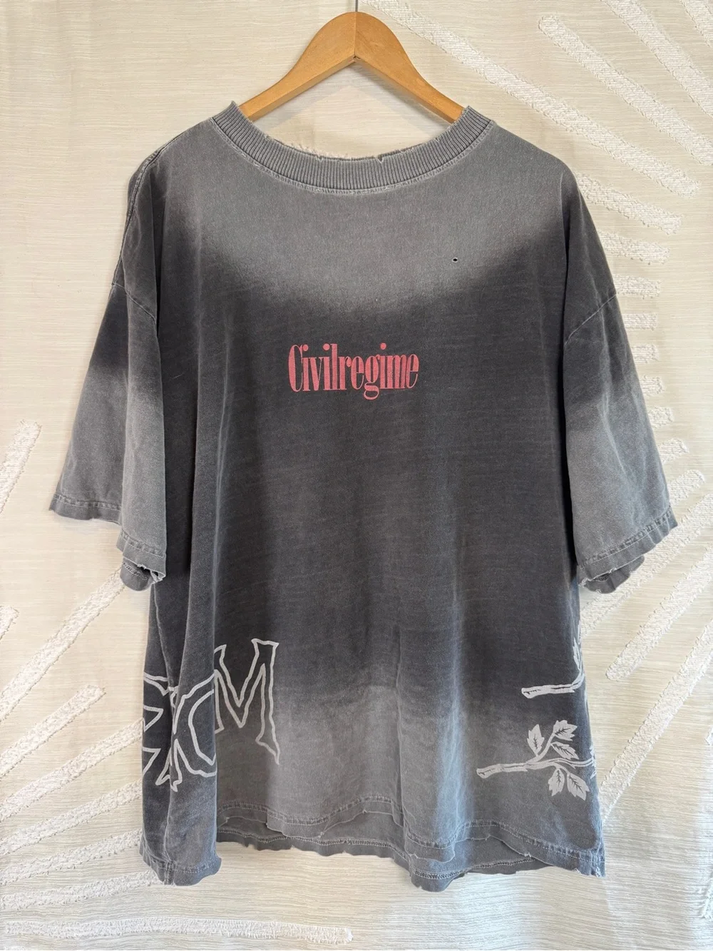 Civil Regime x Marvel Hero Elite Series Venom Oversized Graphic T-Shirt XL